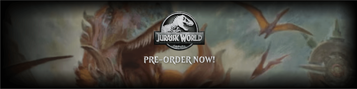 Preorder Jurassic World Collection now!
