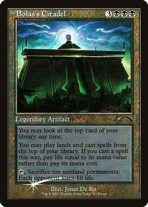Bolas's Citadel - Love Your LGS 2021 - retro frame